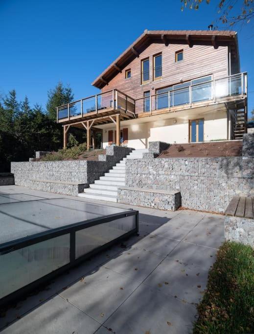 Le Cerf, Chalet Cocooning Avec Piscine Et Billard Ban-sur-Meurthe-Clefcy Exterior foto